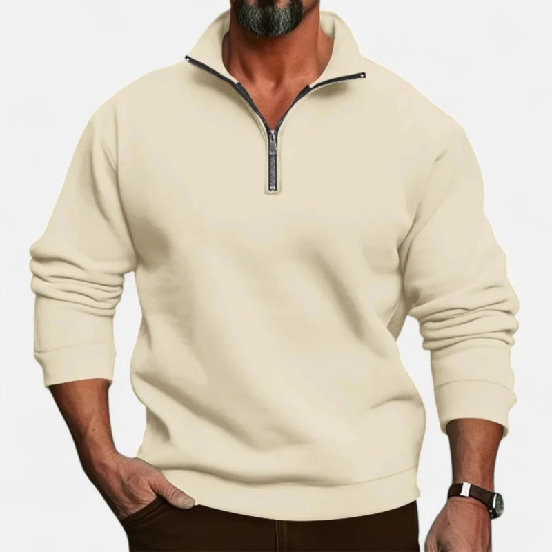 Salvoir | Men’s Brushed Casual Sweater