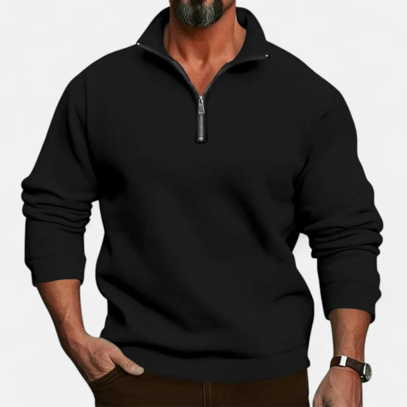 Salvoir | Men’s Brushed Casual Sweater