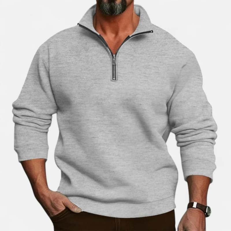 Salvoir | Men’s Brushed Casual Sweater