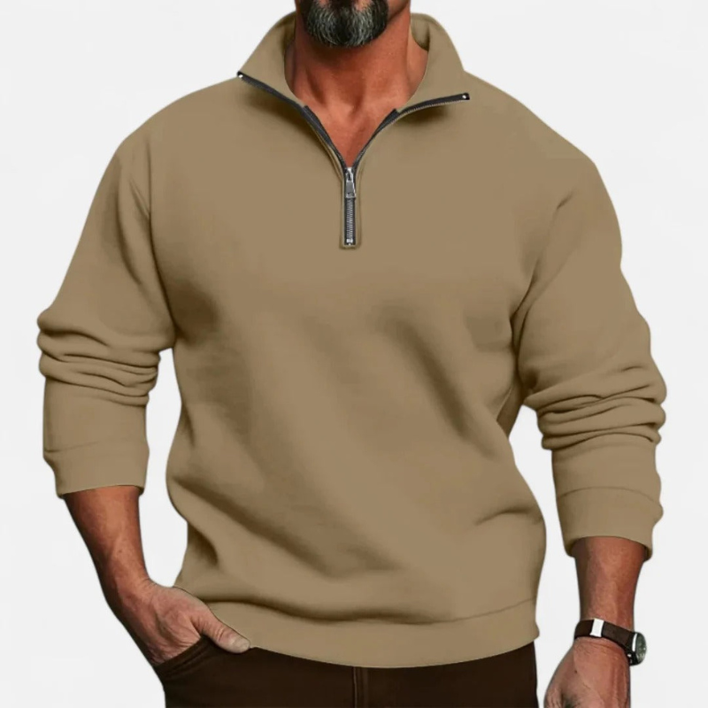 Salvoir | Men’s Brushed Casual Sweater