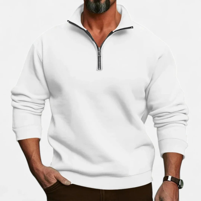 Salvoir | Men’s Brushed Casual Sweater