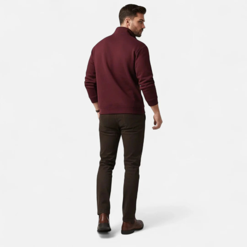 Salvoir | Men’s Brushed Casual Sweater