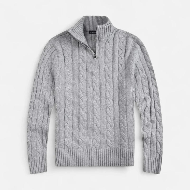 Salvoir | Men’s Half-Zip Sweater – Chic, Timeless Casual Style