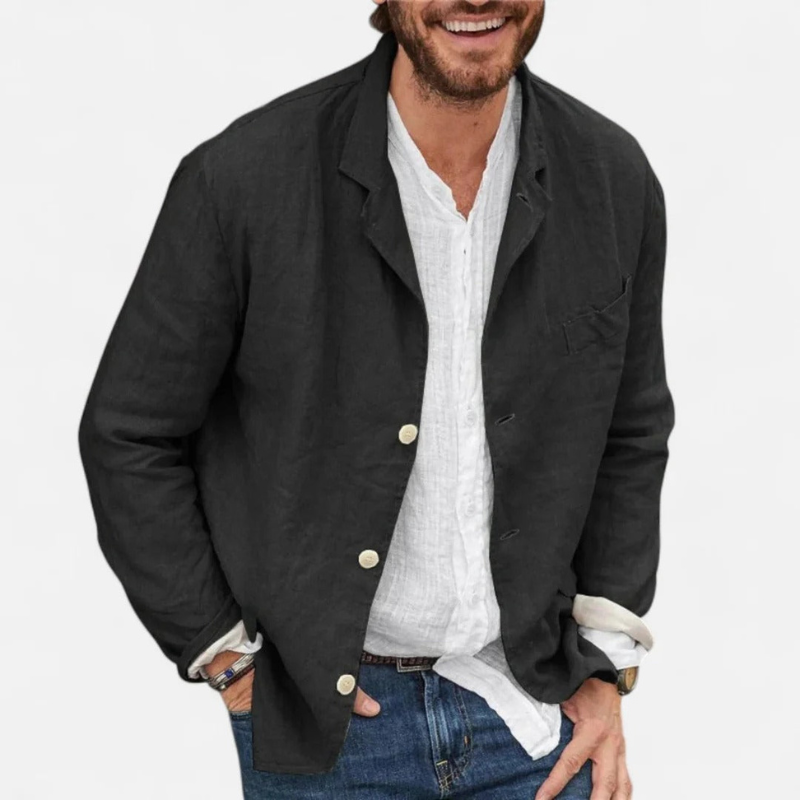 Salvoir | Men’s Linen Blazer – Lightweight, Modern Elegance