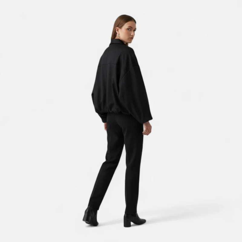Salvoir | Women’s Draped Silhouette Jacket