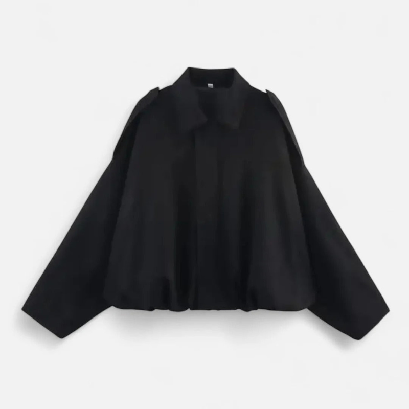 Salvoir | Women’s Draped Silhouette Jacket
