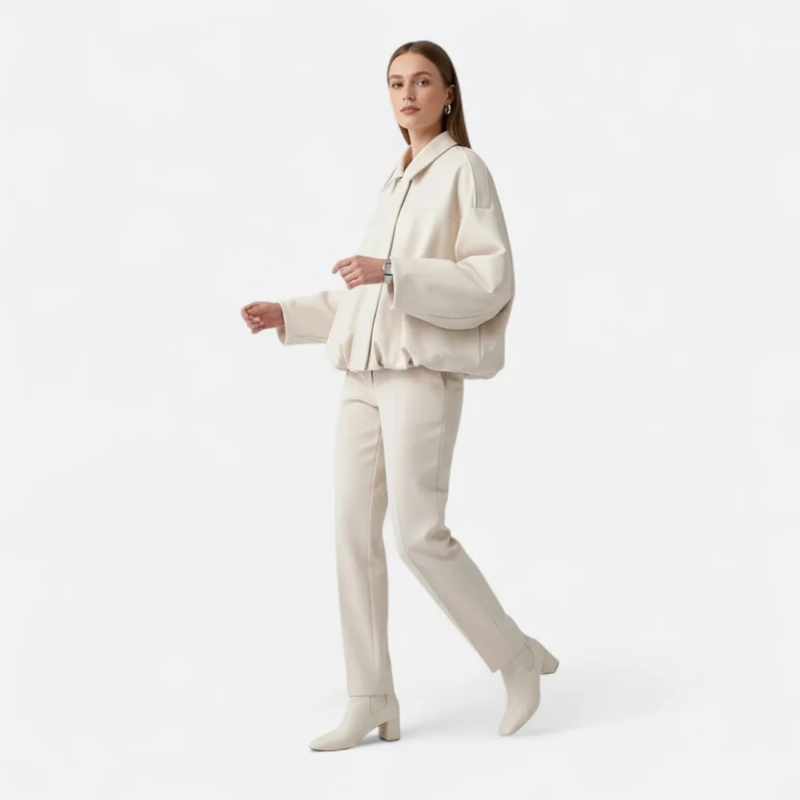 Salvoir | Women’s Vintage Suede Zip Jacket
