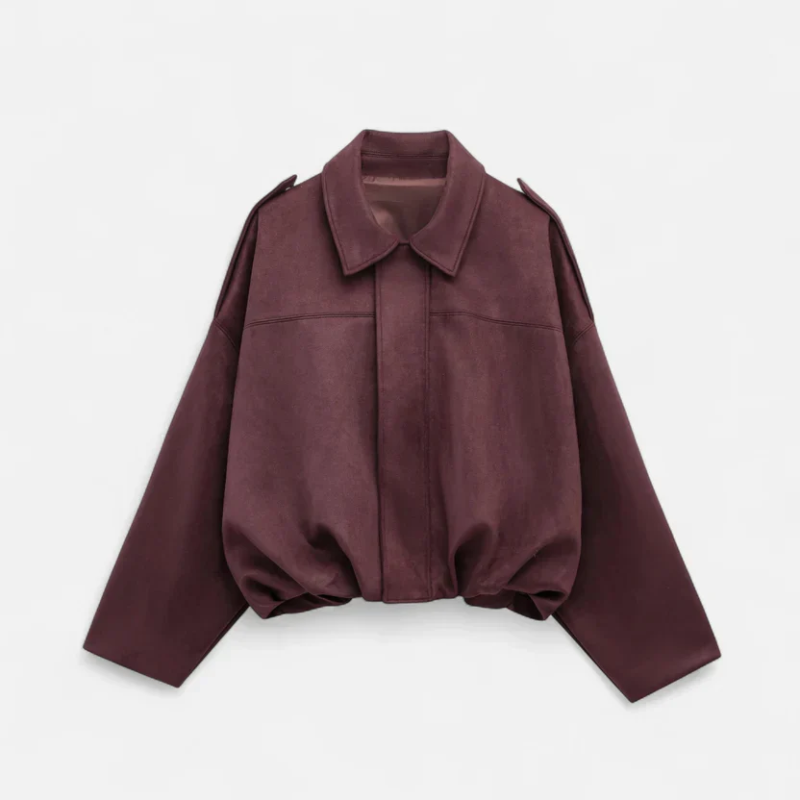 Salvoir | Women’s Vintage Suede Zip Jacket
